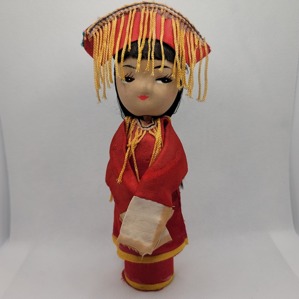 Vintage Asian Wedding Doll